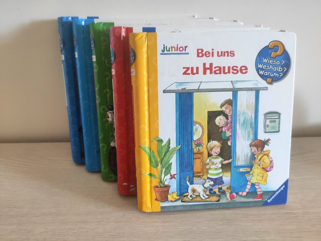 książki po niemiecku dla dzieci „Wieso? Weshalb? Warum? Junior”