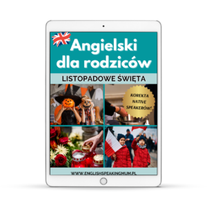 okladka ebooka angielski dla rodzicow listopadowe swieta korekta native speakerow